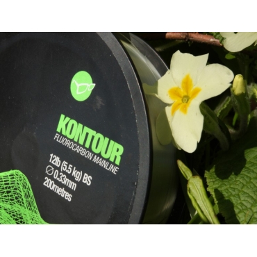 Korda Kontour Fluorocarbon Mainline 12lb - 0.33mm  - 200m